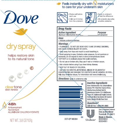 DOVE CLEAR.jpg image description - DOVE CLEAR